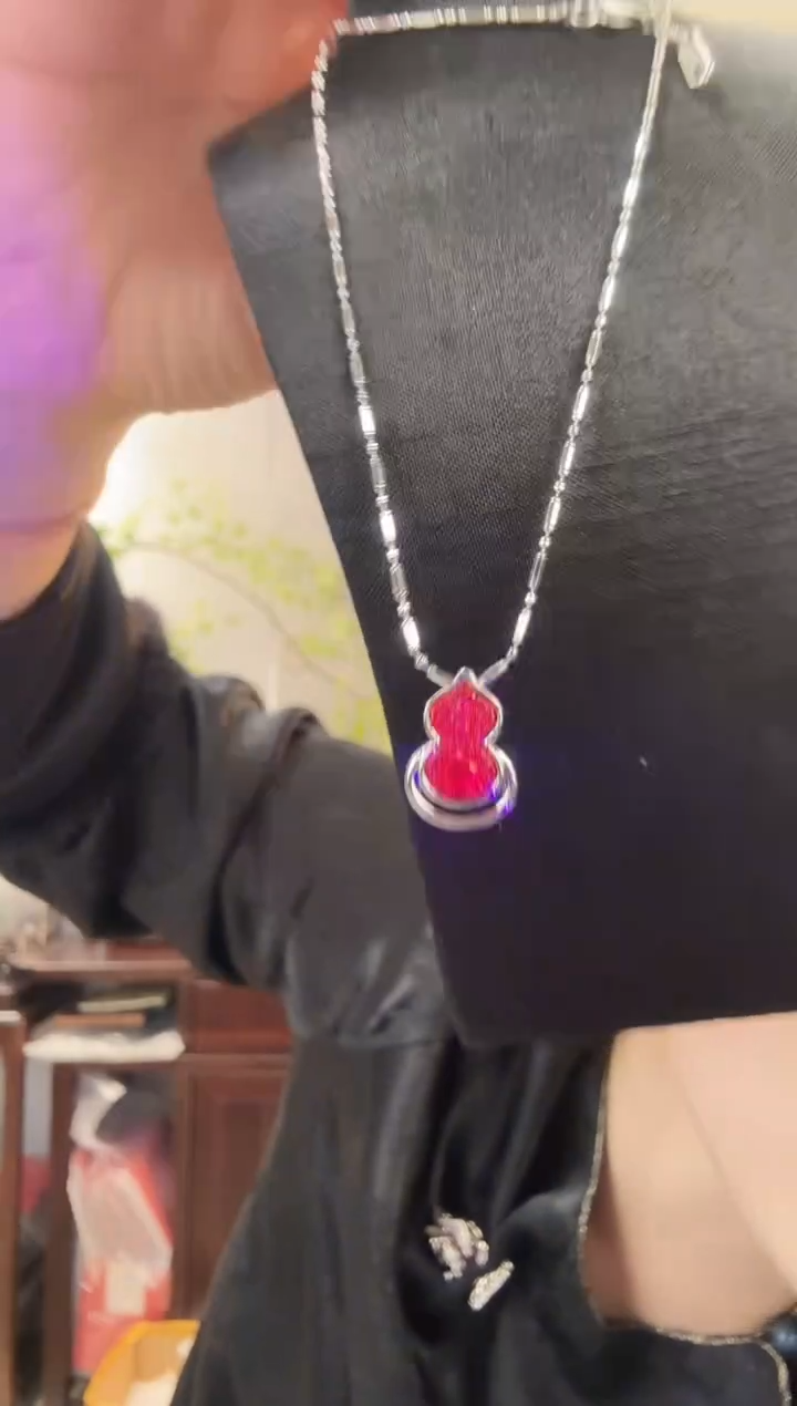 主播定制链接葫芦款吊坠带链子