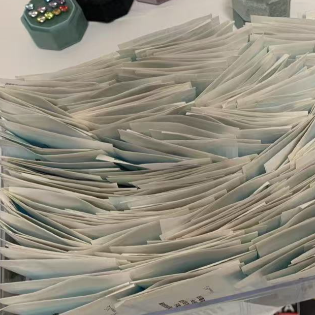 钛钢合成锆石耳饰 (耳钉对对碰)钛钢钛合金华子耳钉对对碰