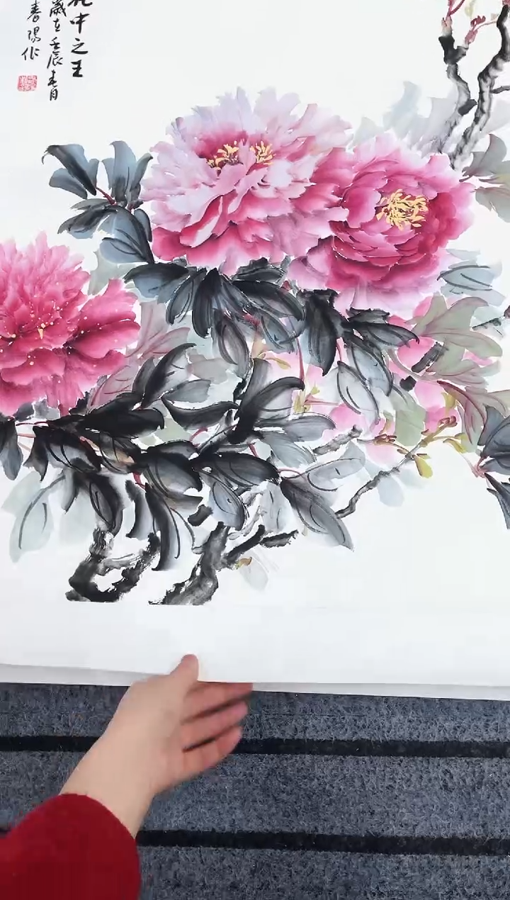 精品国画花鸟作品