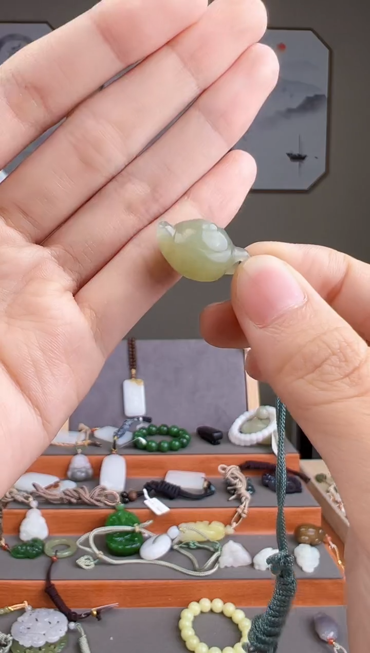 和田玉未镶嵌颈饰多样性发货 拍一单发一个