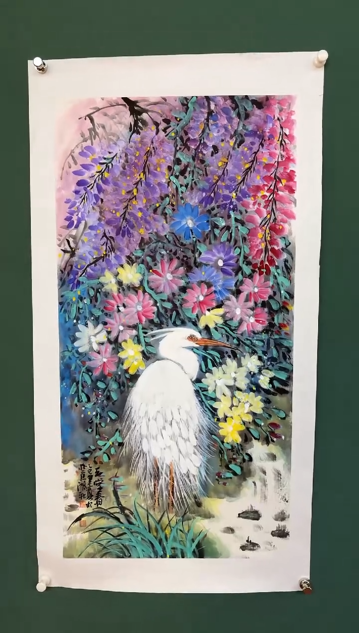 国画周建真老师绘画作品8-4