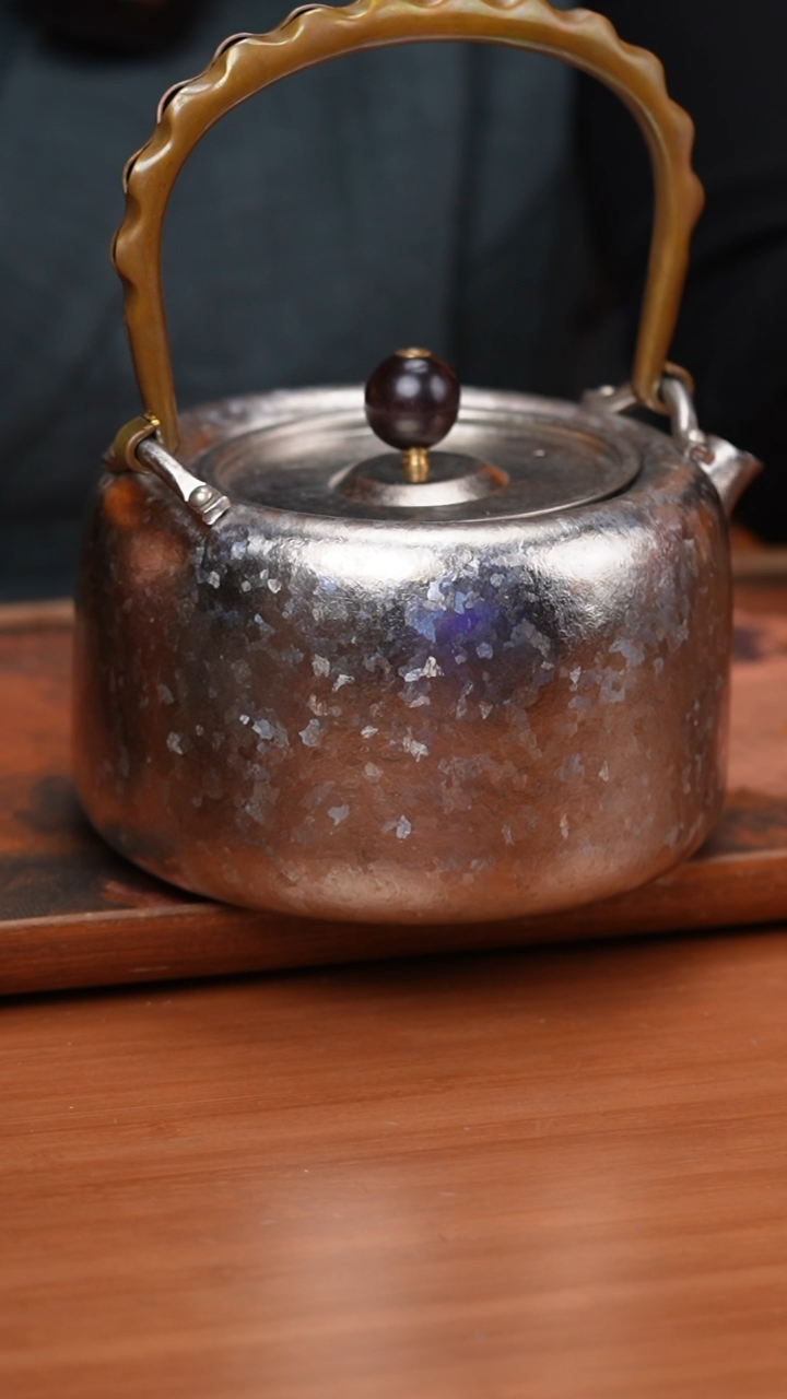 【闪购商品】纯钛冰晶烧水壶/本色/1000ml
