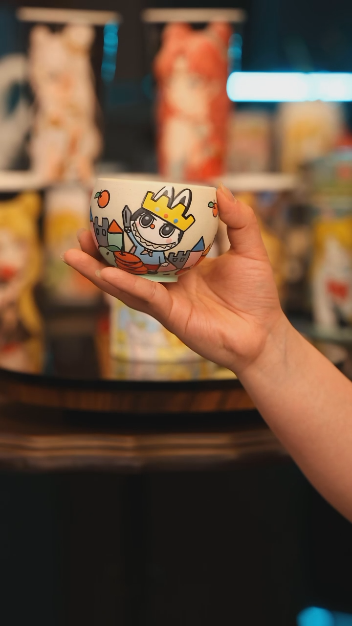 【闪购商品】摆件景德镇釉下彩绘设计师款陶瓷