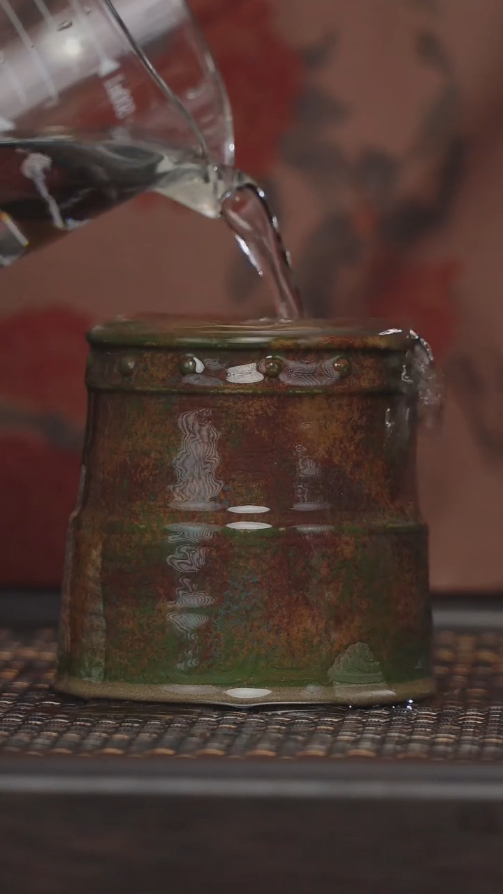 【闪购商品】紫砂茶杯非遗茶器-青铜杯（蟹壳青）