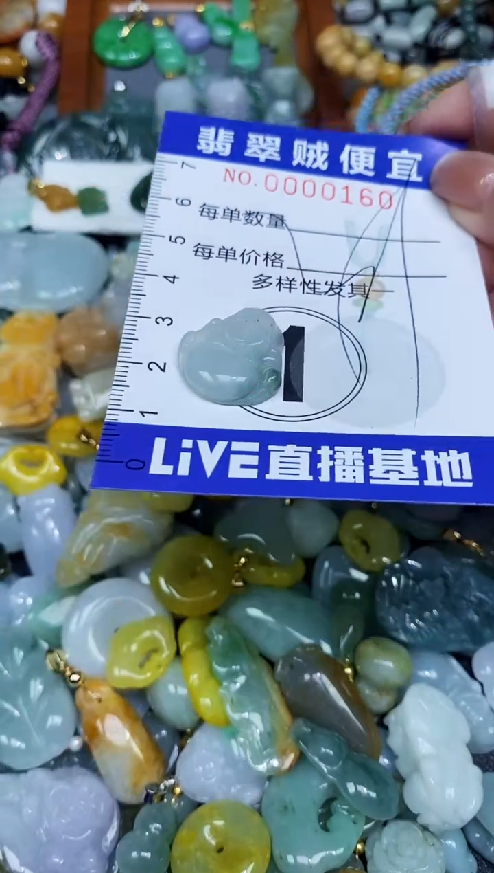【闪购商品】翡翠颈饰未镶嵌闪购0000160多样性发其一