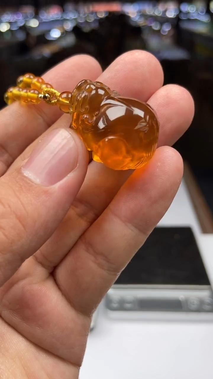 定制琥珀天然琥珀多样性发其一FS008277