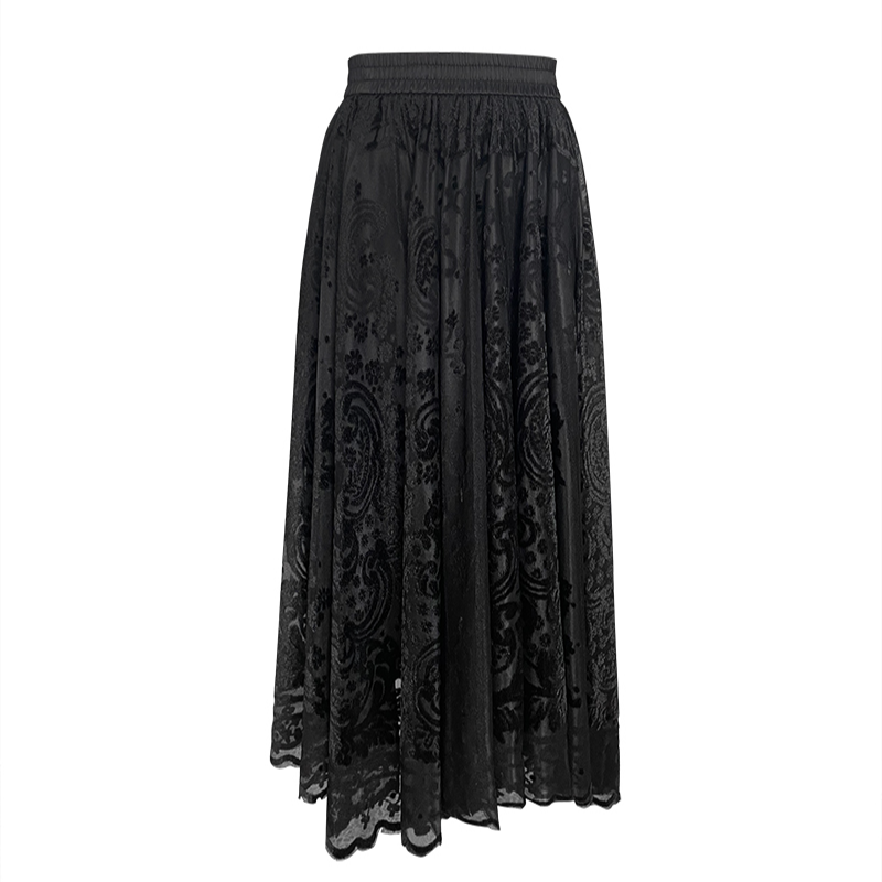 【时初轻奢】暖冬佩斯利半裙BR15148329