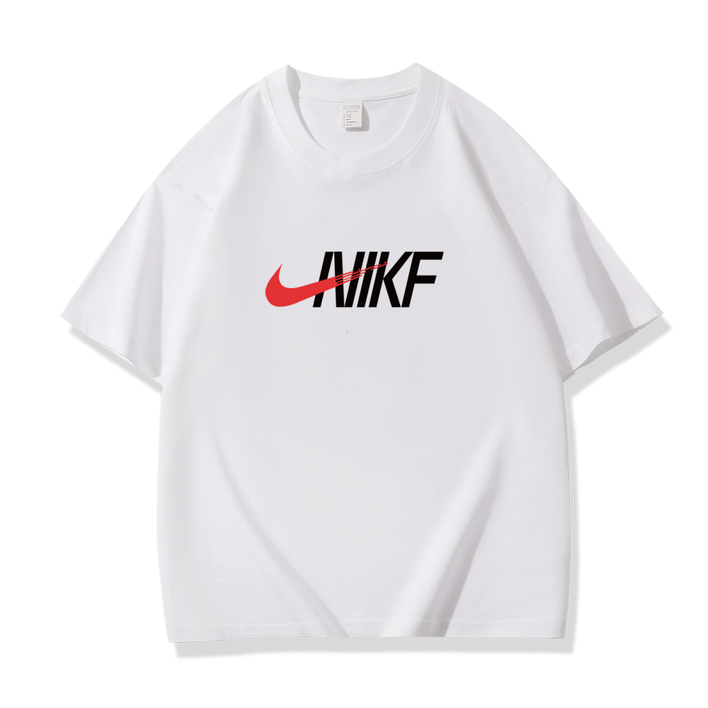 粉丝 【一折福利】夏季潮牌男女同款百搭圆领T恤