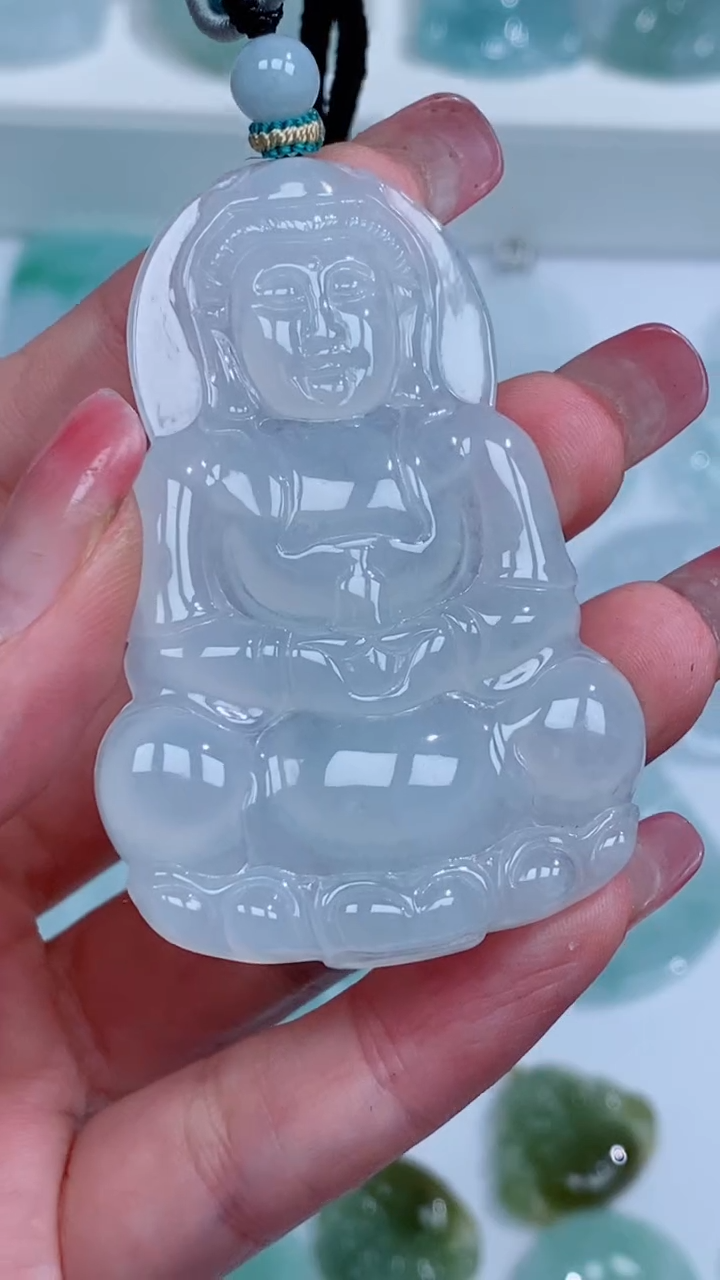 翡翠未镶嵌颈饰吊坠