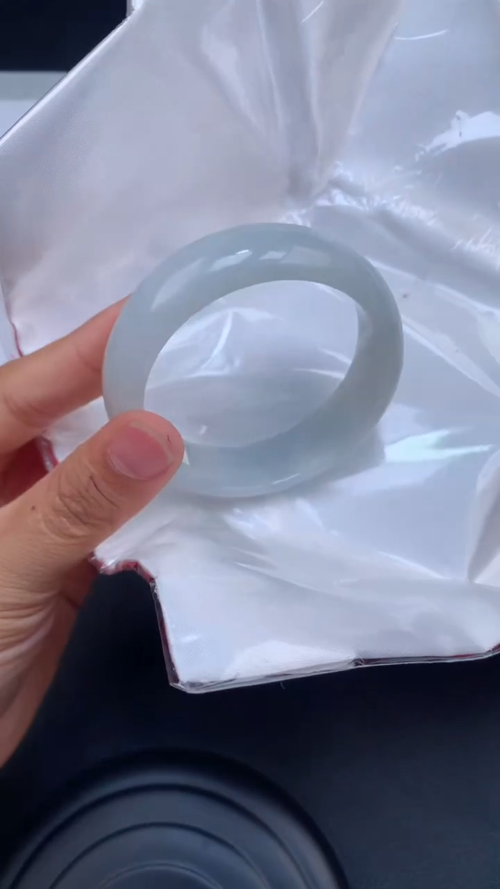 【闪购商品】翡翠手镯未镶嵌天然缅甸A货翡翠手镯52