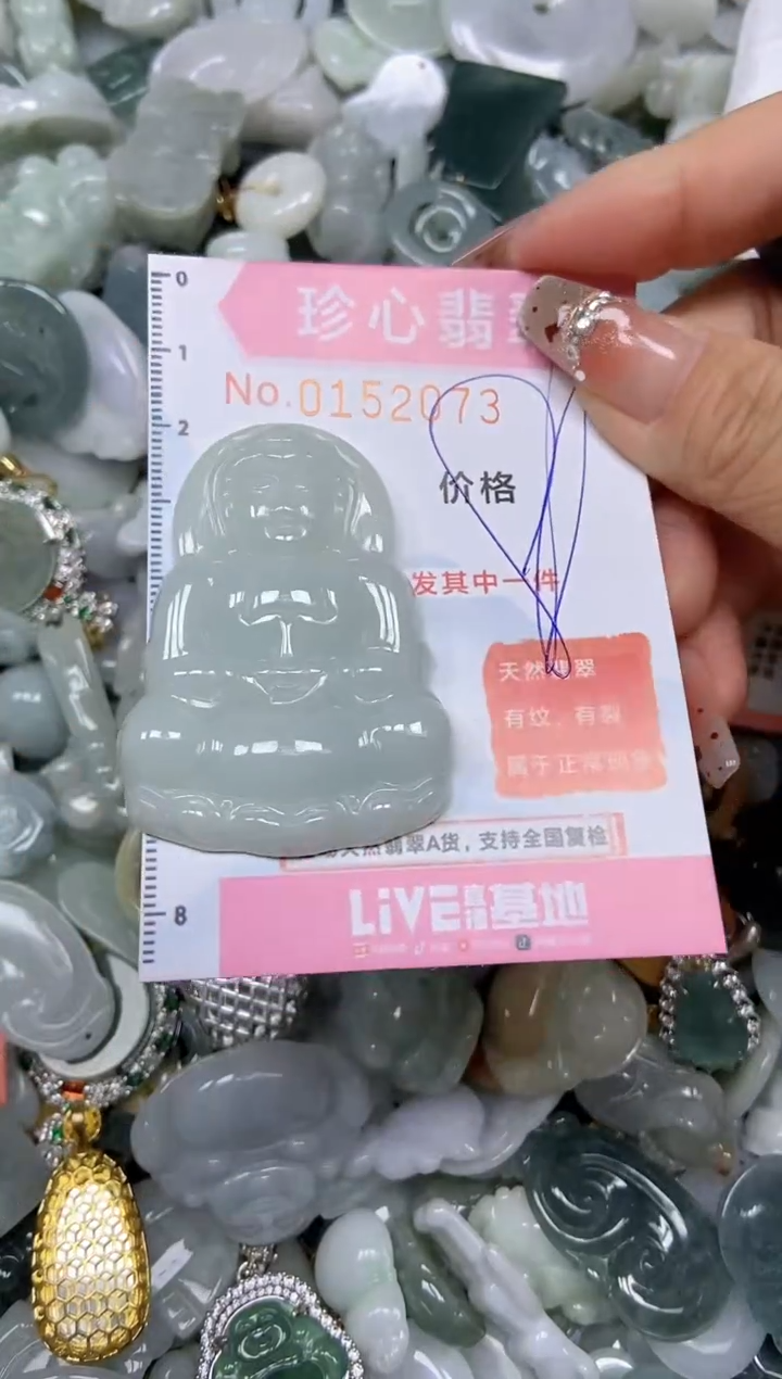 【闪购商品】翡翠颈饰未镶嵌闪购链接0152073