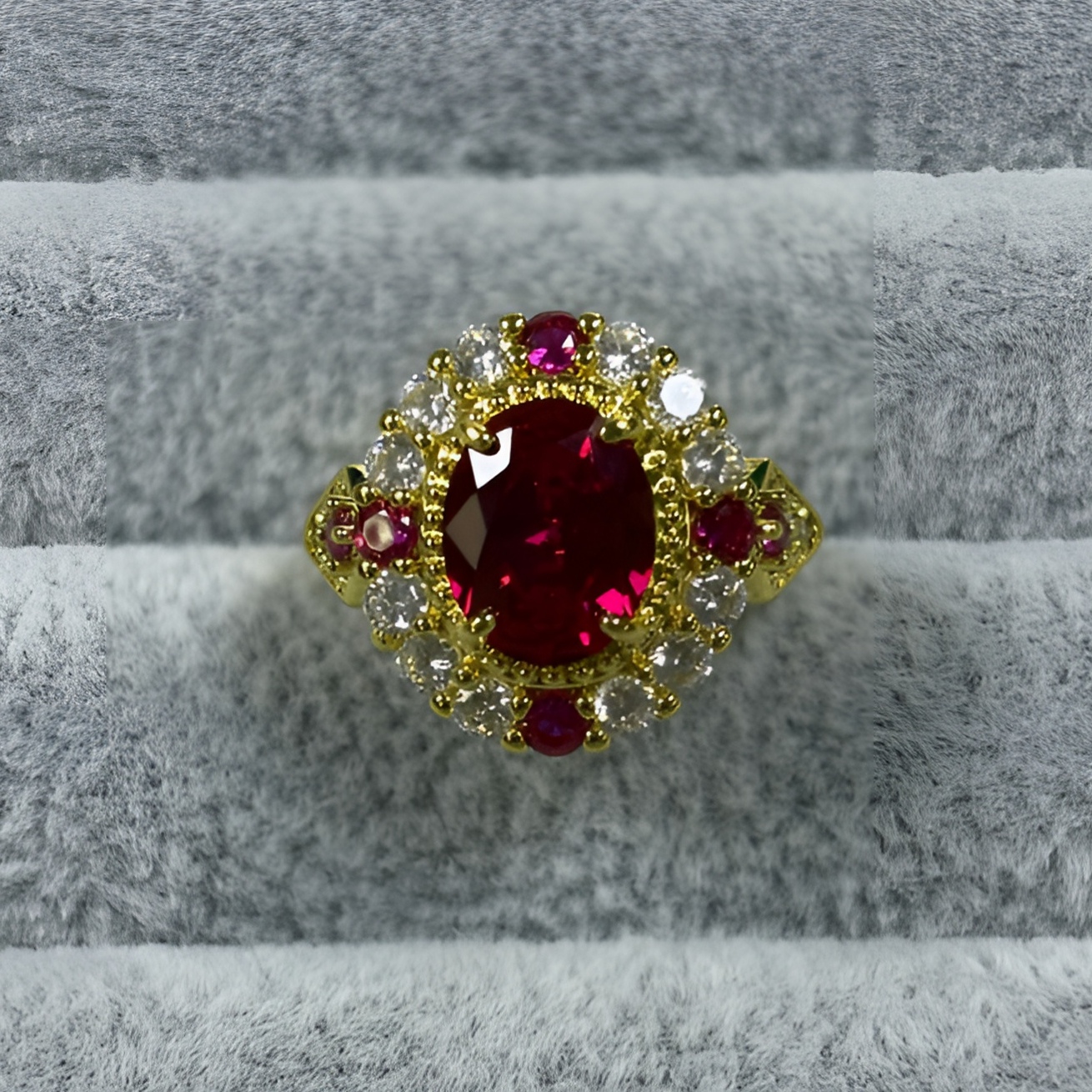 班缅珠宝严选红宝石戒指803