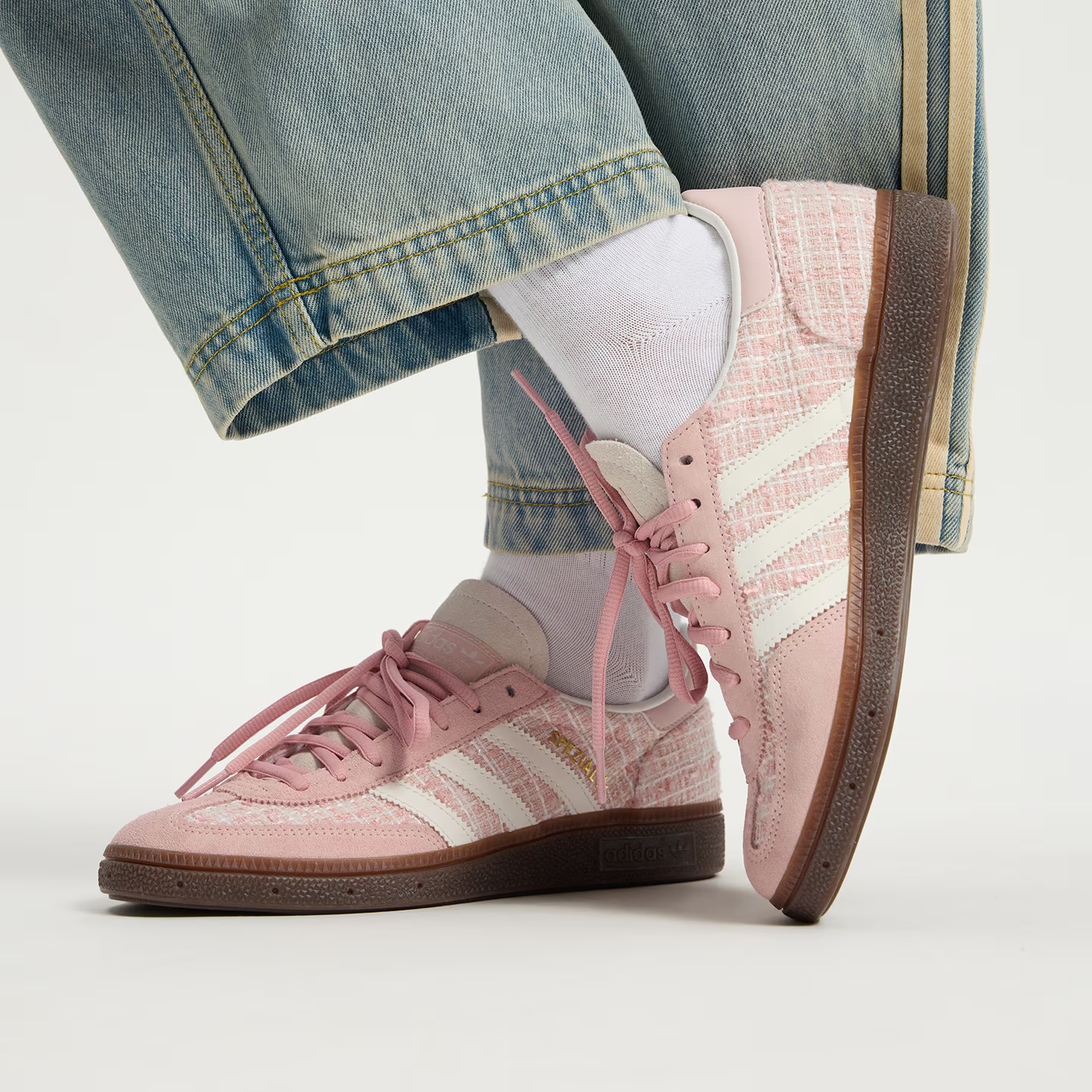 adidas/阿迪达斯HANDBALL SPEZIAL W 经典运动板鞋德训鞋JR4503