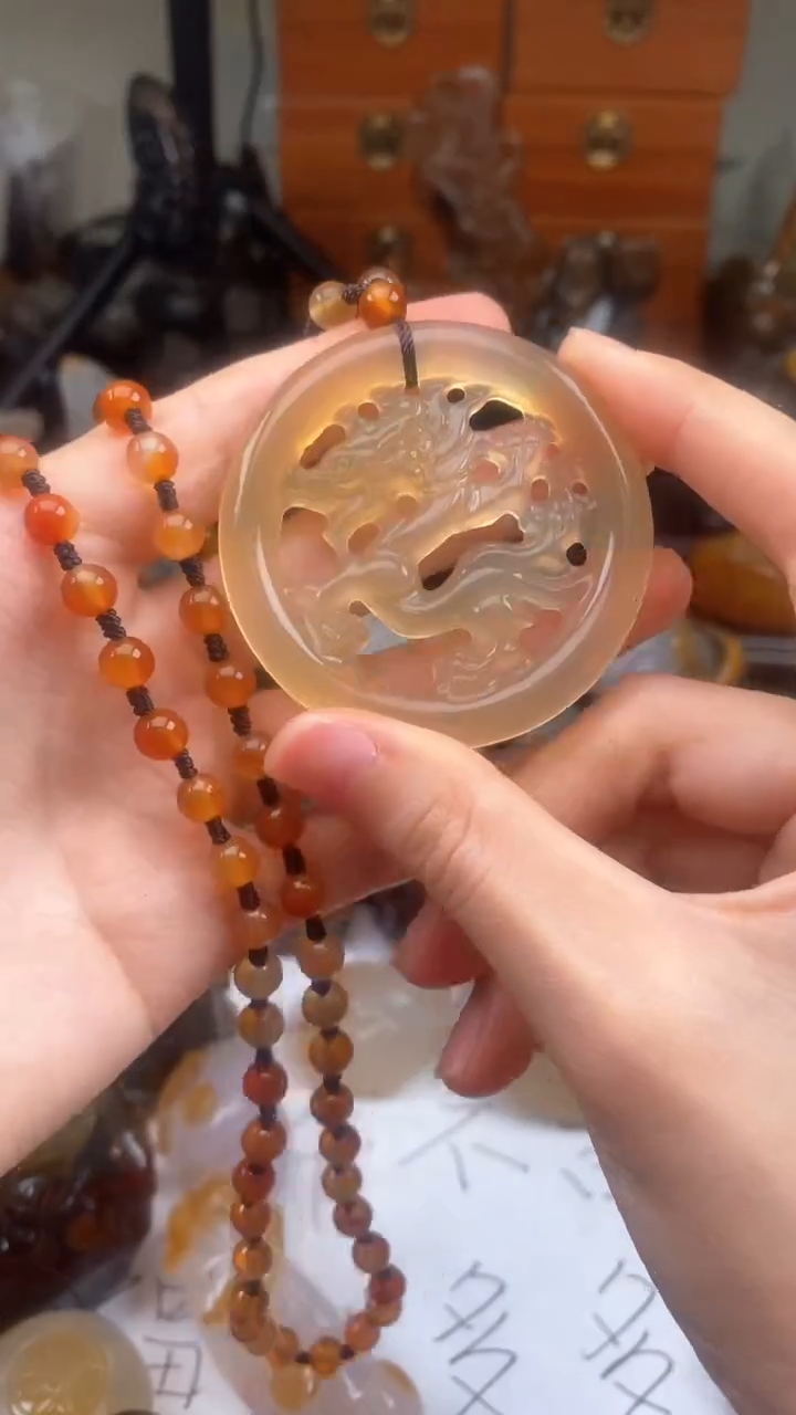 【闪购商品】玛瑙/玉髓颈饰未镶嵌AA