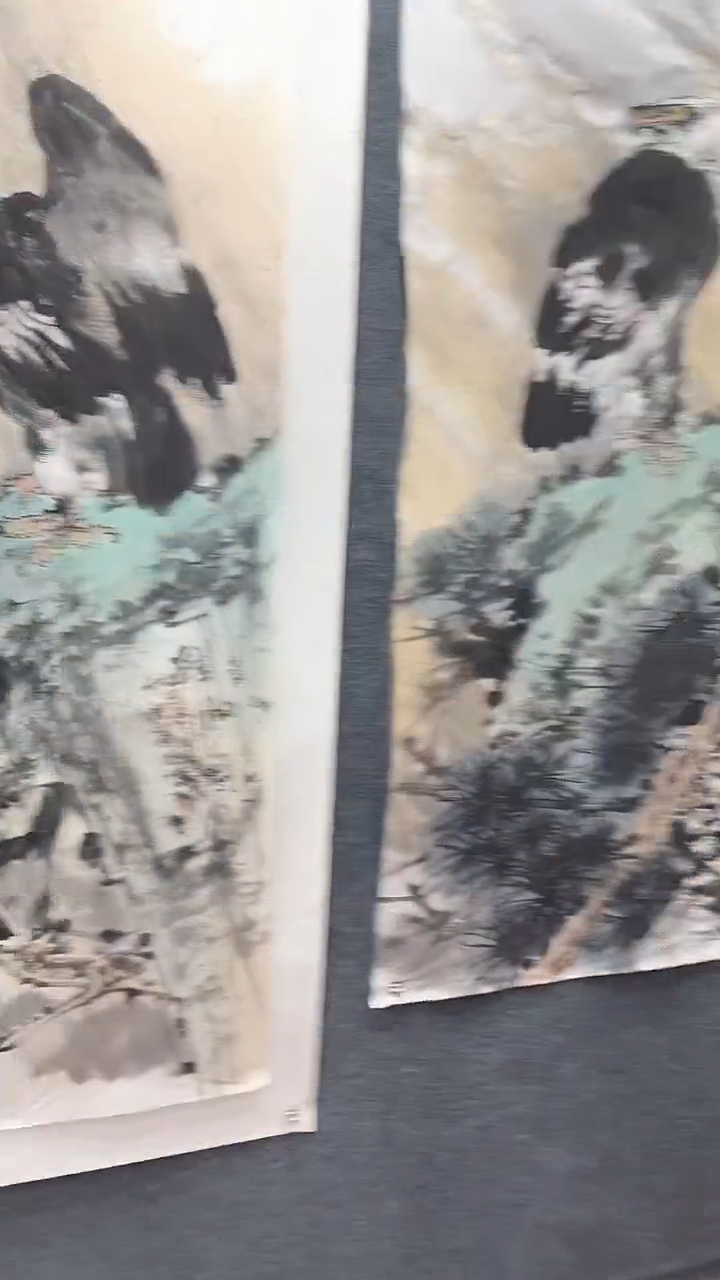 国画佛李少波/国画/山水六尺