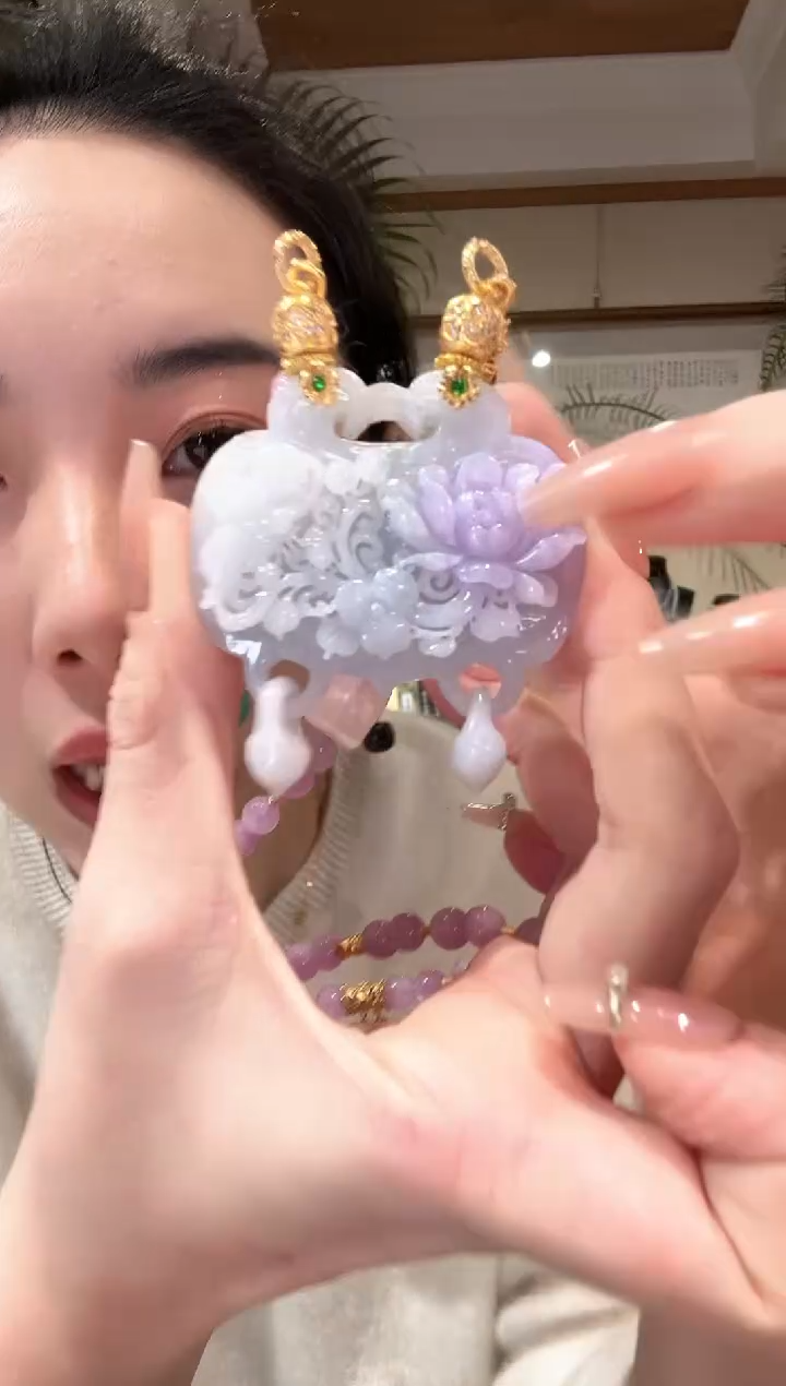 【闪购商品】翡翠颈饰未镶嵌国风