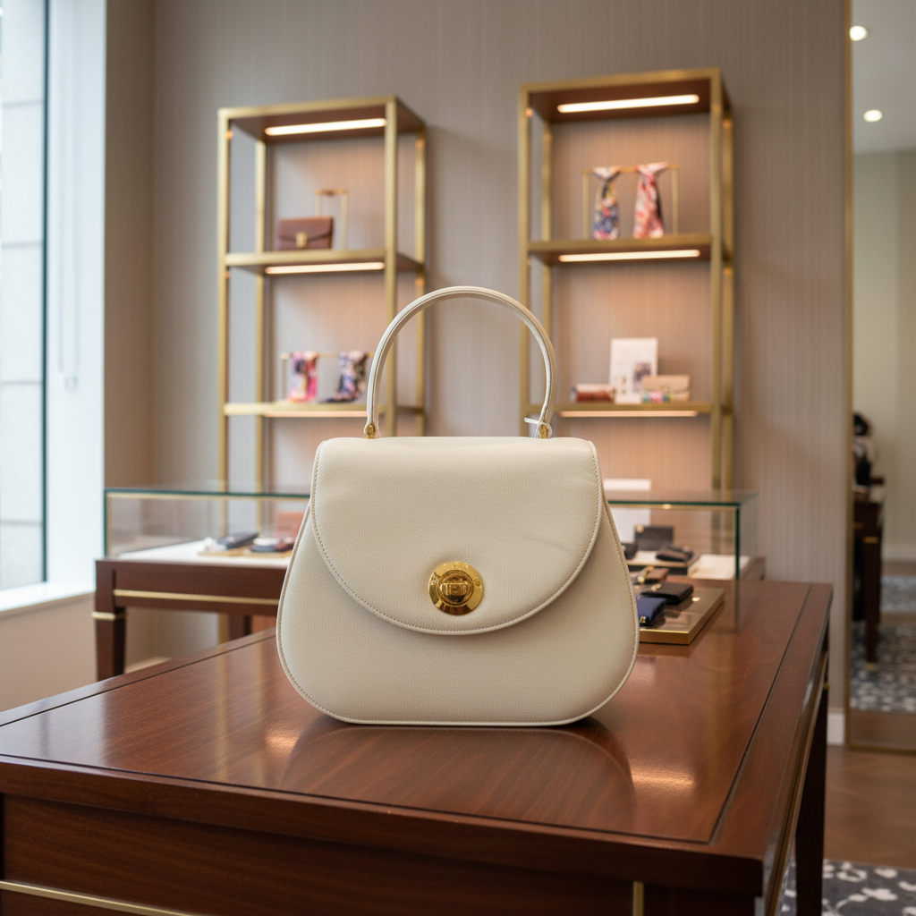 95新 Givenchy/纪梵希  奶茶色手提包 1825 4893 