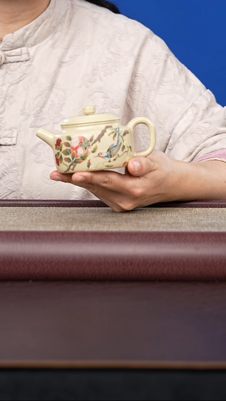 紫砂供春道婷婷紫砂122