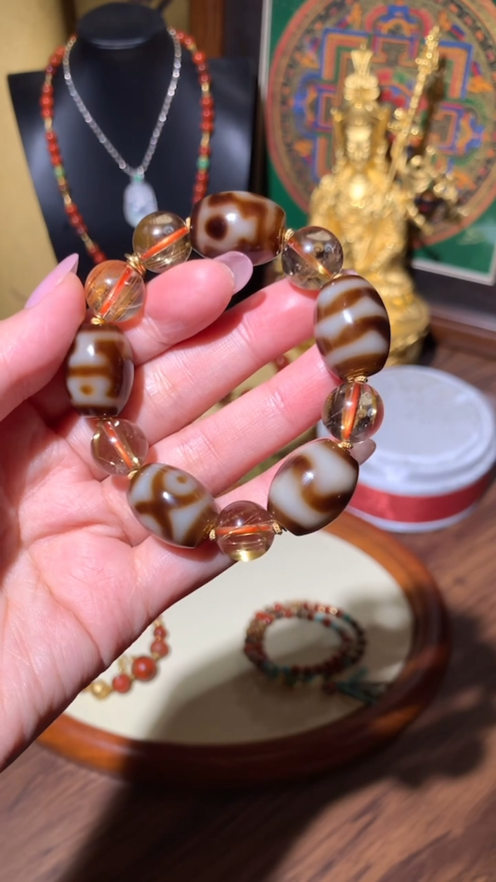 【闪购商品】玛瑙/玉髓手串未镶嵌手串