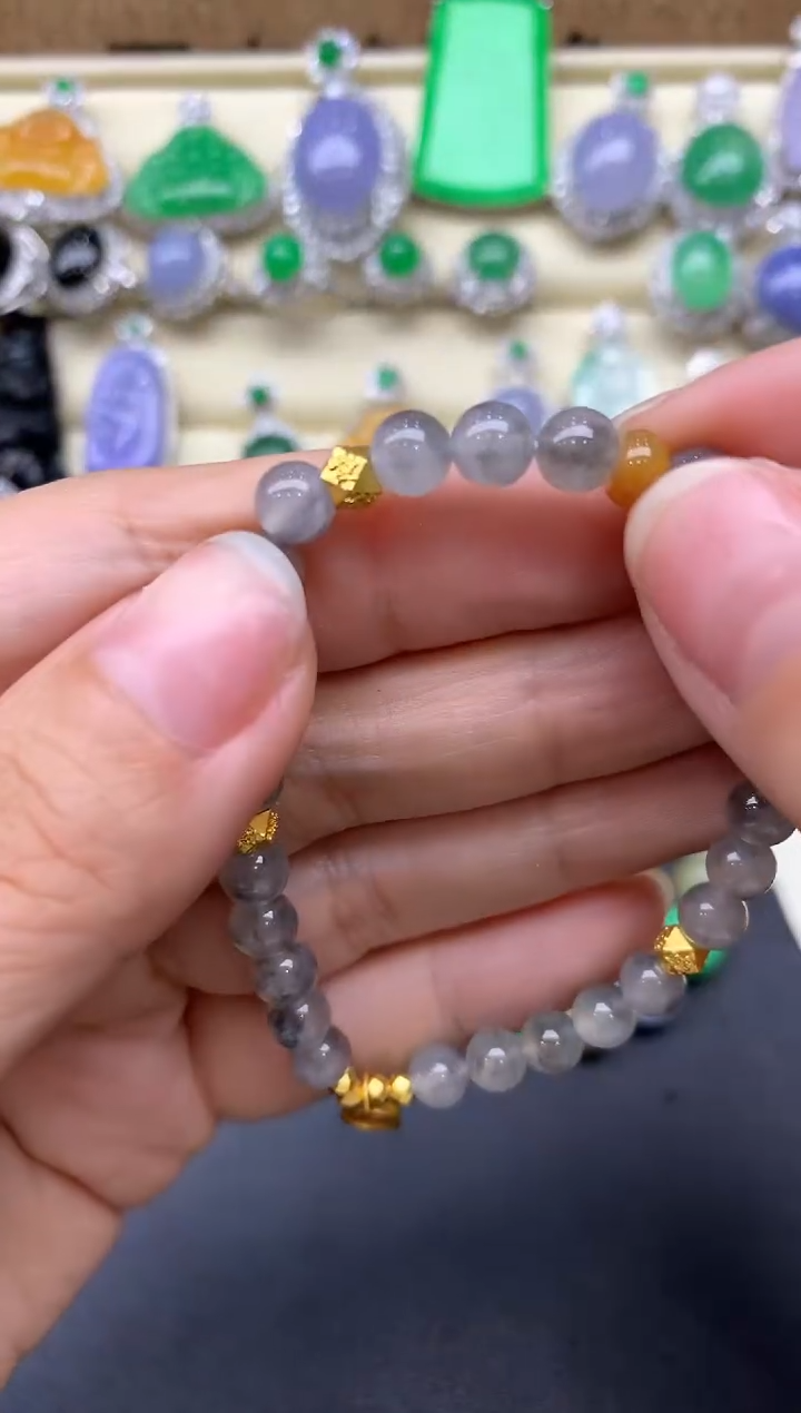 【闪购商品】翡翠手串未镶嵌739-中国好珍宝