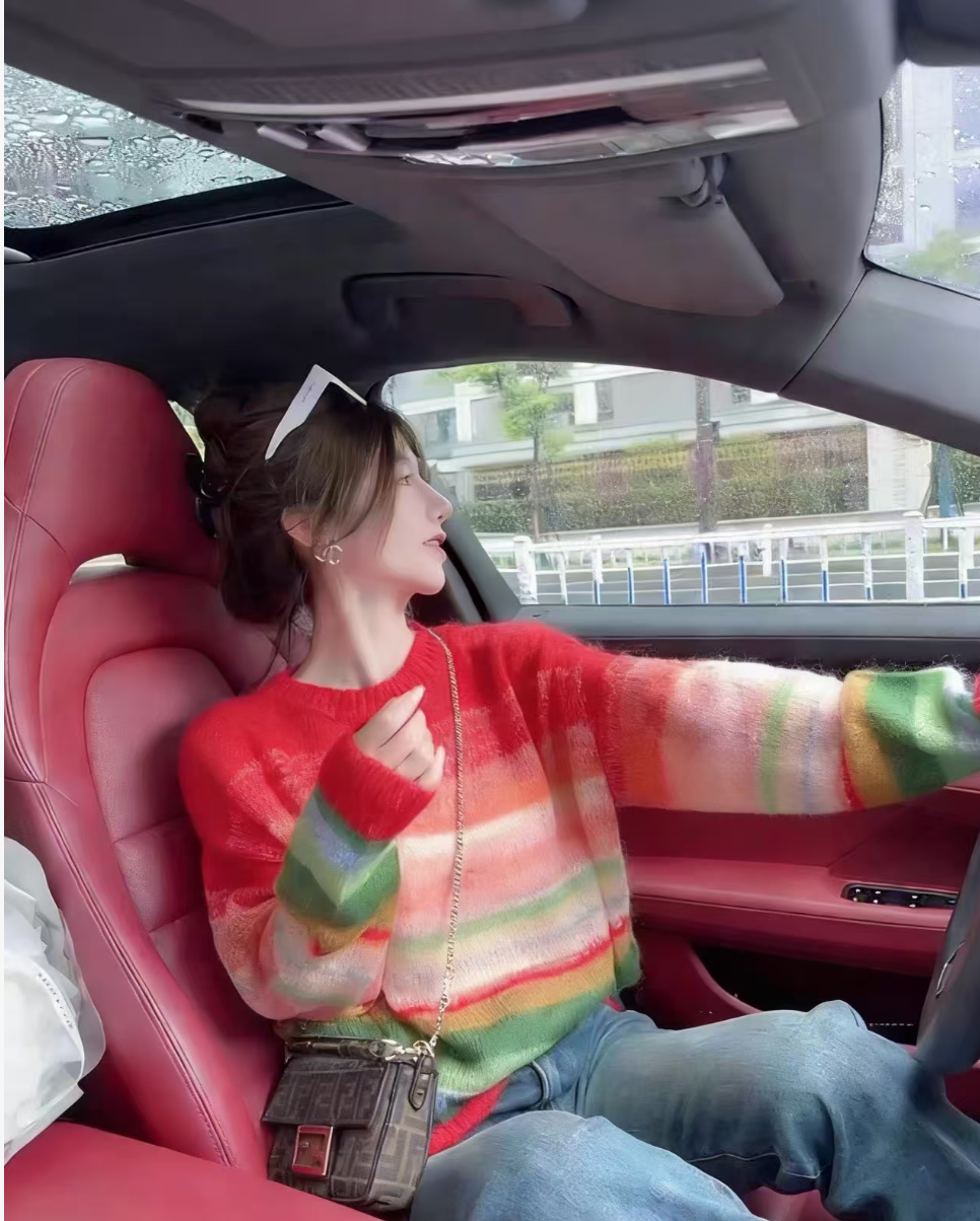 【WJ】冬款 丽  8679  两色针织上衣（1-4）