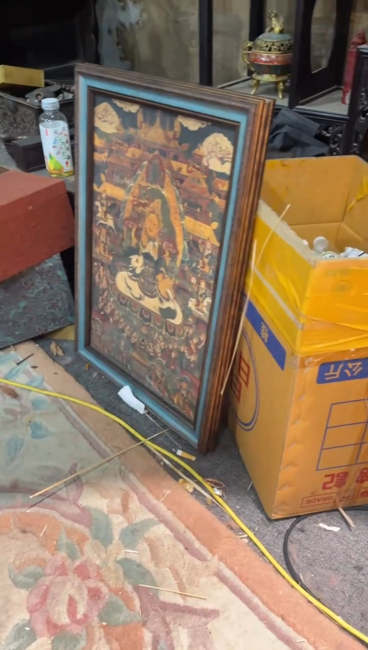 装裱画东东唐卡tk16