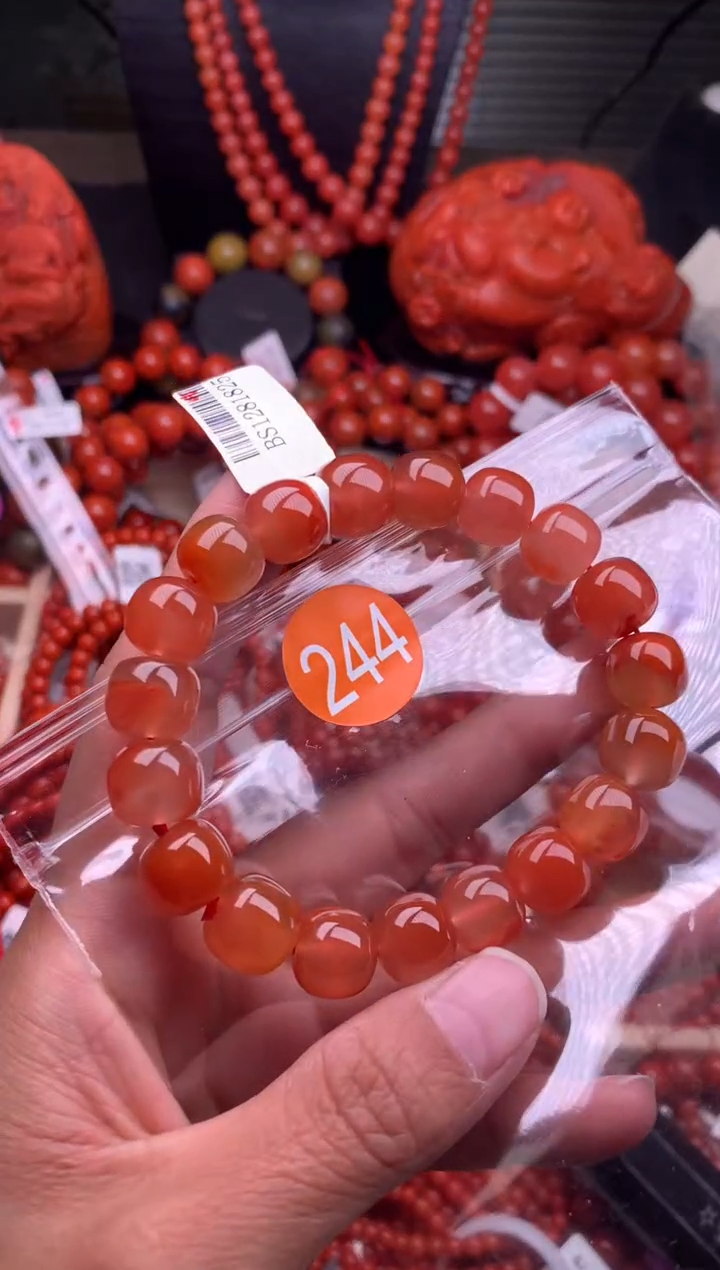 【闪购商品】南红玛瑙珠宝奇石未镶嵌244-11