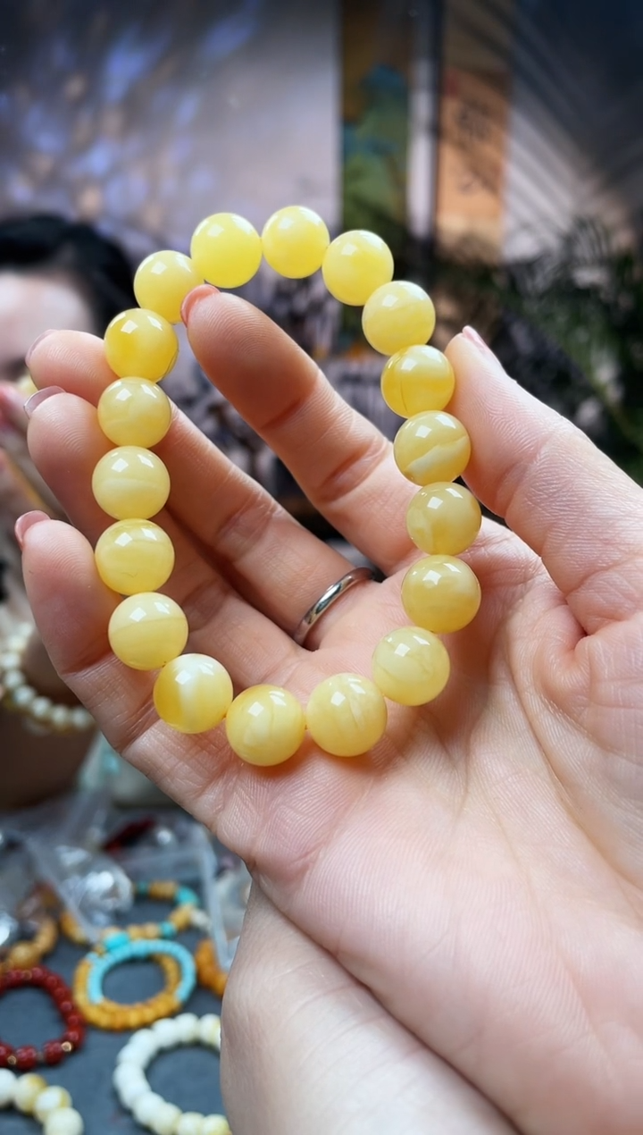 【闪购商品】蜜蜡手链未镶嵌手链