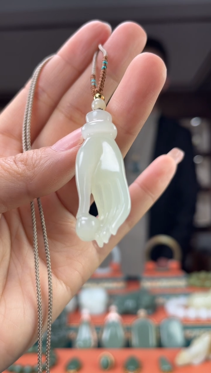 【闪购商品】和田玉颈饰未镶嵌佩佩