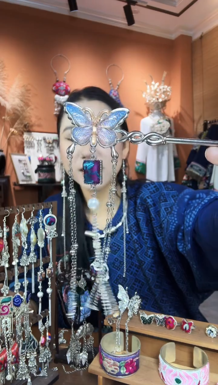 【闪购商品】刺绣纯手工民族风发簪