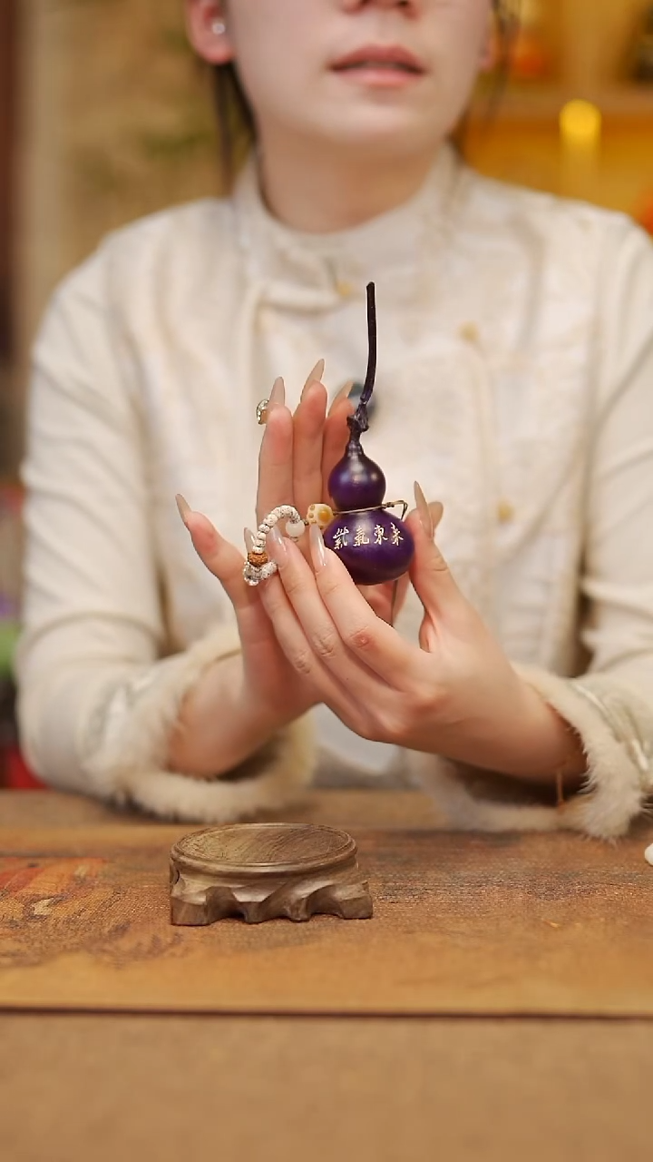 【闪购商品】324宴禾堂天然漆艺小葫芦--48