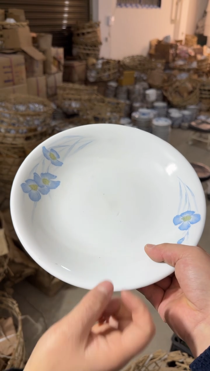 【闪购商品】摆件碗盘杯厘米缩釉矿点介意勿拍