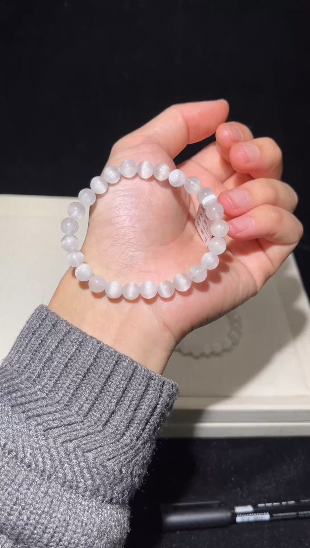 未镶嵌手串水晶33婚纱兔毛出厂价默认微瑕7+