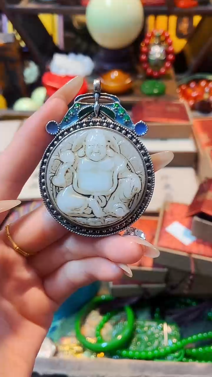 【闪购商品】和田玉挂件未镶嵌主播推荐主播推荐