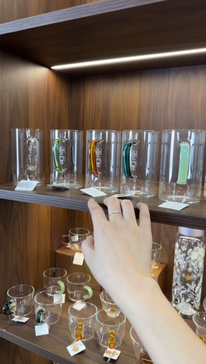 杨*禾器 清简杯浅玉+墨绿+湖绿+琥珀+透明