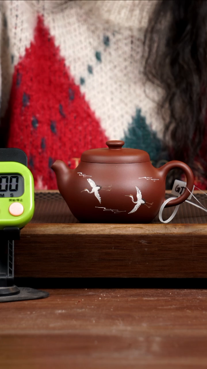 【闪购商品】紫砂茶壶底槽青瑞丰260CC