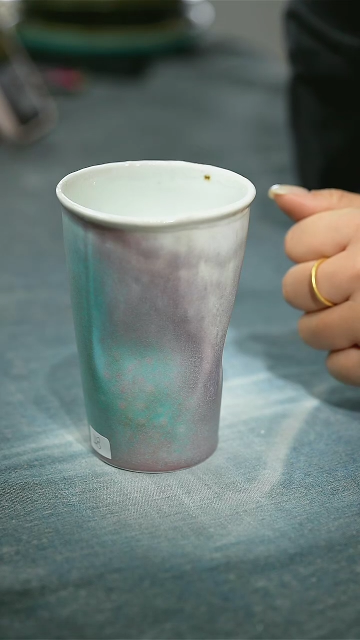 【闪购商品】碗浪鬼柴烧釉绘柴烧