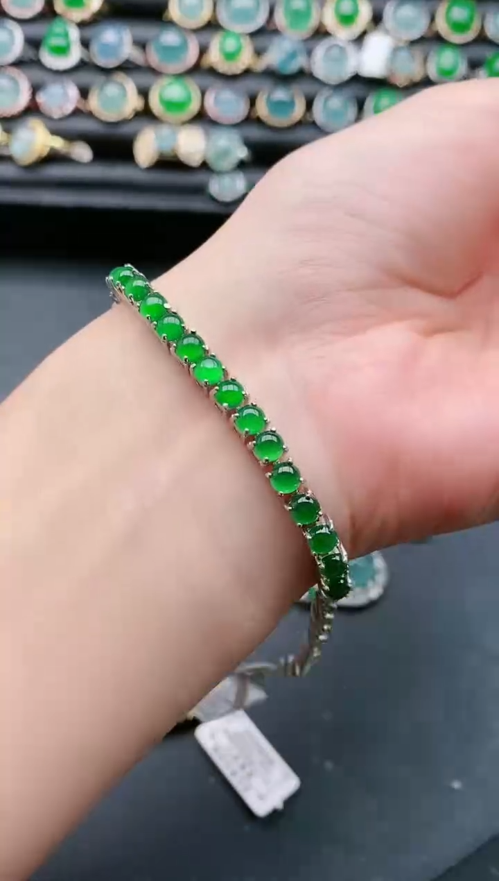 【闪购商品】翡翠戒指银S925镶嵌111111