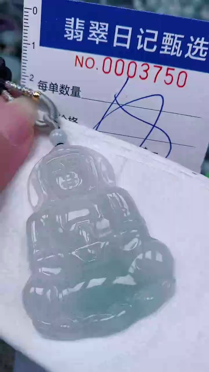 翡翠未镶嵌颈饰00003750