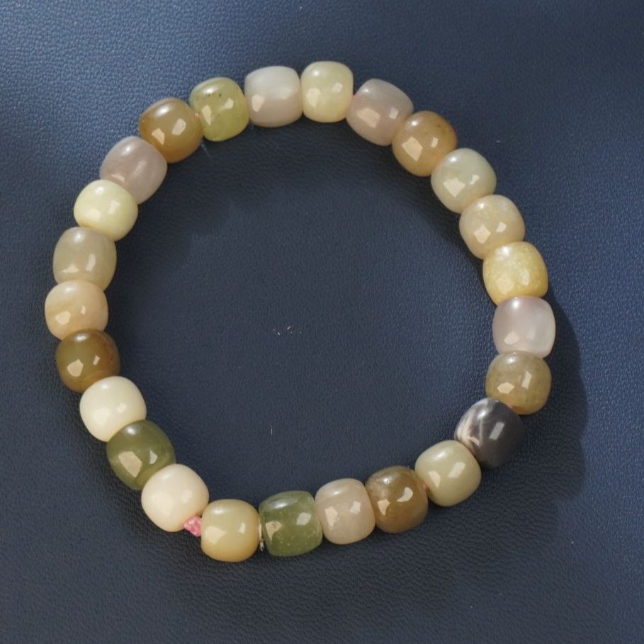 新疆和田玉多宝老型珠时尚