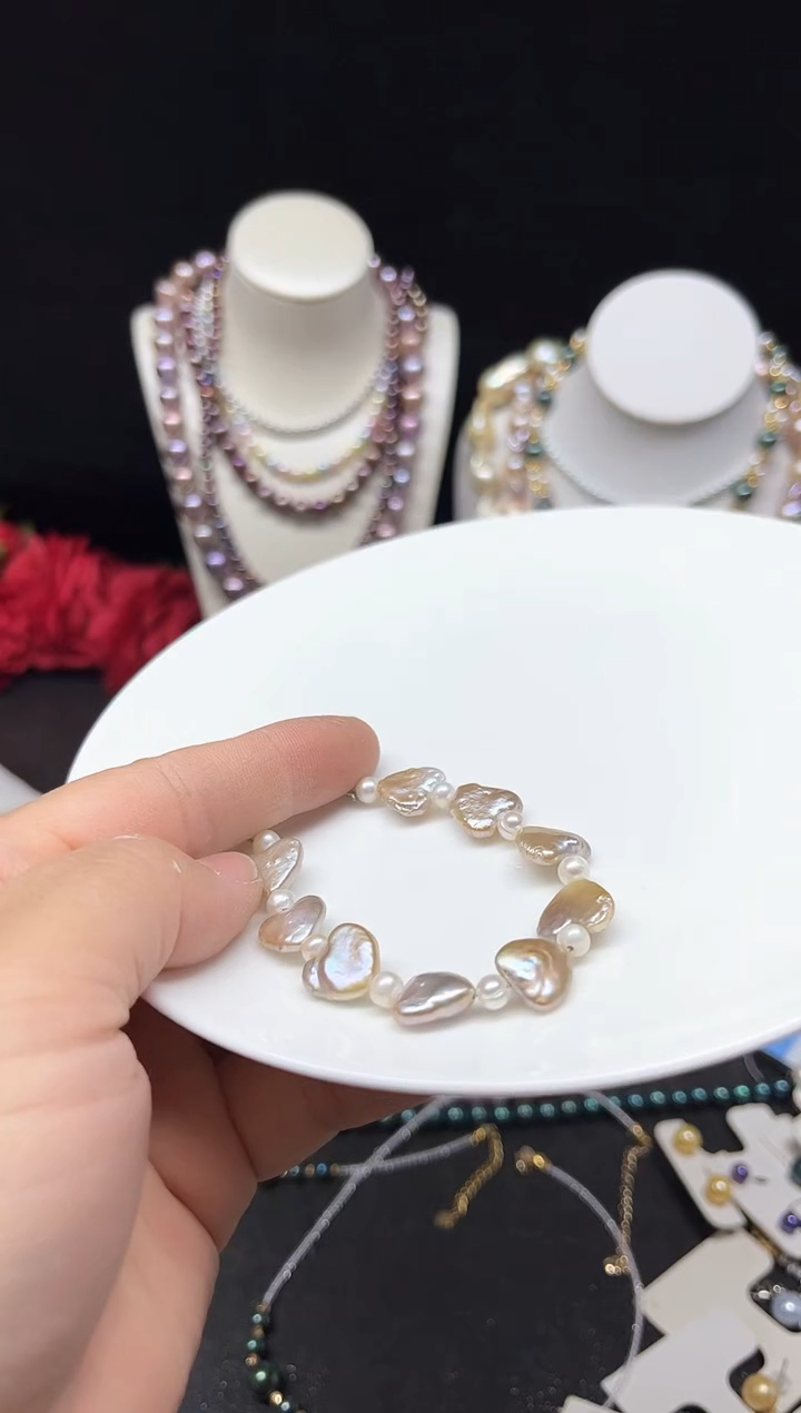 【闪购商品】淡水珍珠手串未镶嵌多人