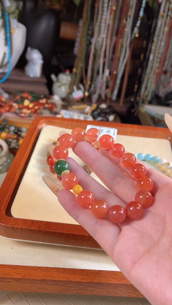 【闪购商品】南红玛瑙手链未镶嵌多样性发货其一