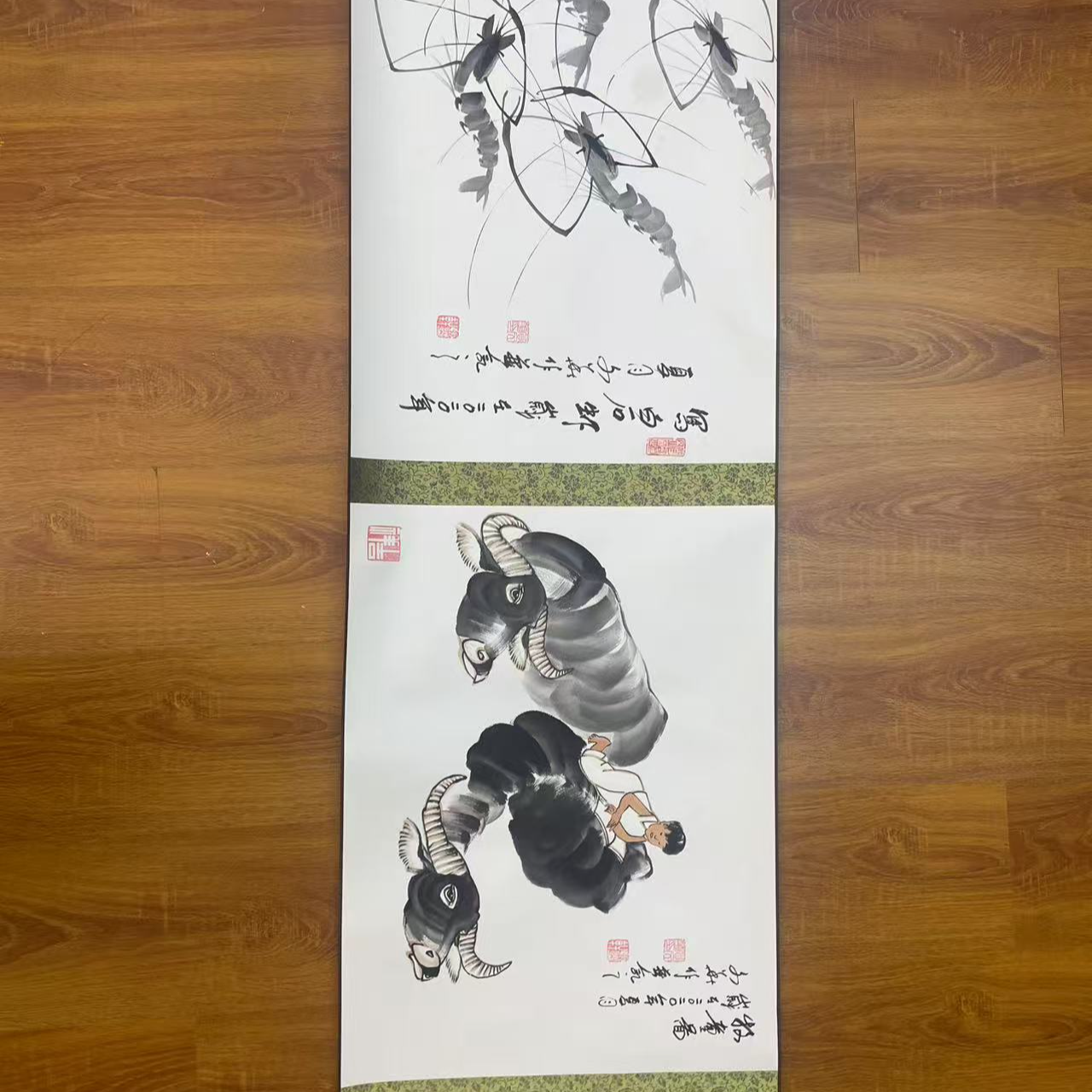 贾文华老师国画手绘作品 精品长卷 五米
