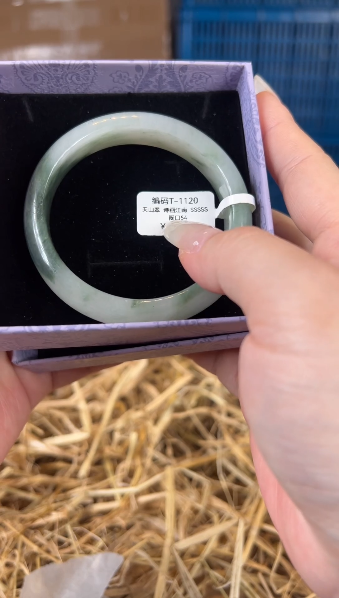 未镶嵌手镯石英质玉T1120