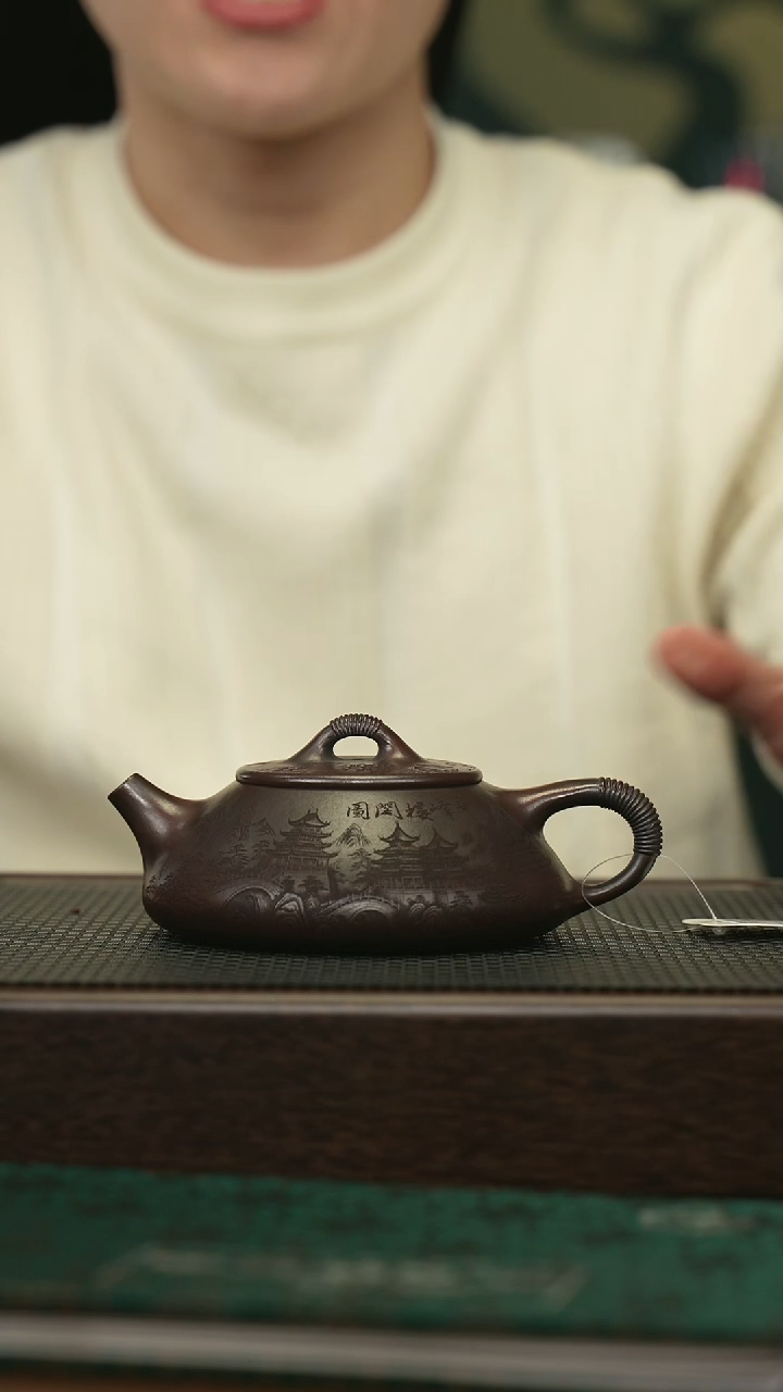 【闪购商品】紫砂茶壶宜兴原矿 手工 紫砂壶容量280CC