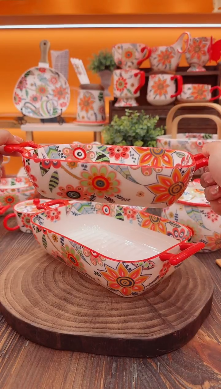 罐景德镇陶瓷餐具碗碟盘子