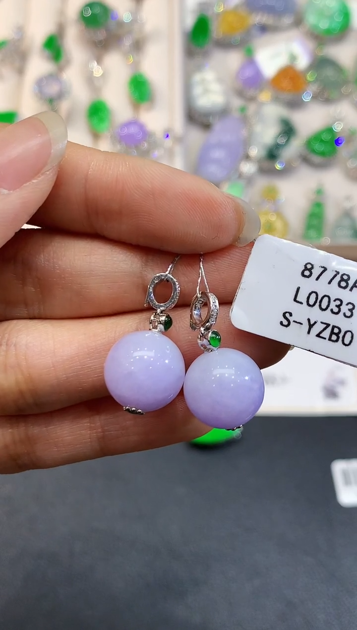 【闪购商品】翡翠18K金镶嵌吊坠(不含链)L0033多样性发其一