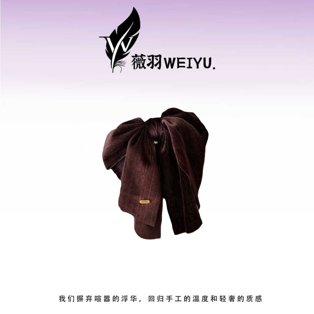 【彩荔蝶结】饰品休闲风发夹轻奢风法式百搭瑞丽风抓夹发卡缎面