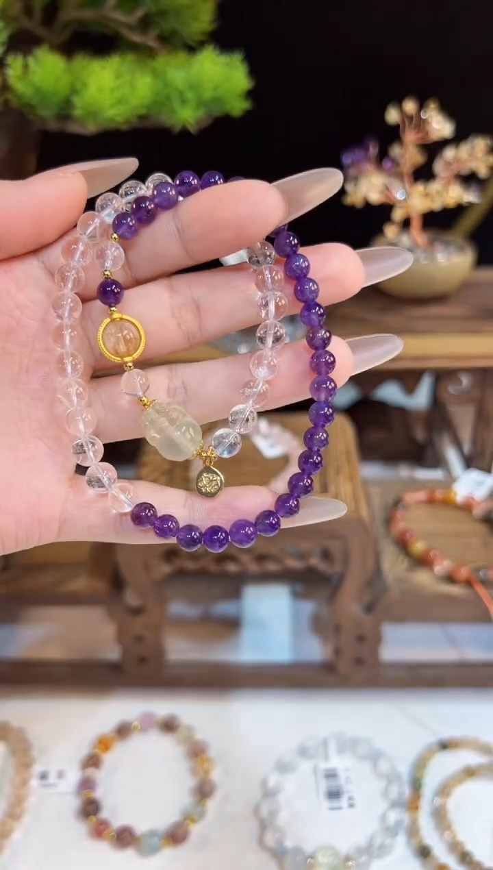 手绳未镶嵌水晶@@手饰