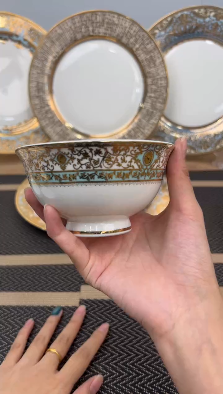 瓷片4.75寸米饭碗6个一单尾单福利